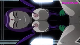 Robin Get Fucked With Raven / Going At In Cowgirl // HENTAI Uncensored