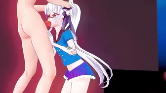 Honkai Impact 3rd Theresa Apocalypse Twilight Paladin Hentai Masturbating Sex Mmd 3D Blue Clothes Color Edit Smixix