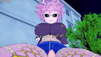 Mina from Boku No Hero Academia Gives You A Footjob Hentai POV