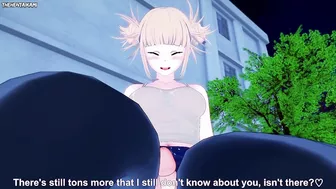 Himiko Toga from Boku No Hero Academia Gives You A Footjob Hentai POV