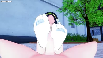 Toph from Avatar Gives You A Footjob Hentai POV