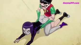 Raven Fucks Robin ( Cartoon Hentai ) // Exclusive Episode 2025