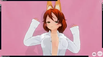 3D HENTAI fucked redhead girlfriend after a walk