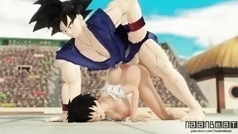 Goku Fucks Videl’s Ass At The Tournament