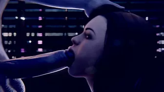 Liara & Miranda Blowjob (Animation With Sound)