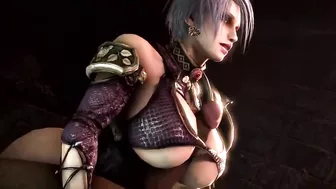 Big Ass Ivy From behind and titfuck (Soul Calibur 3D Hentai)