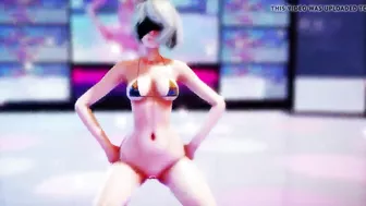 3D MMD - 2B Bubble Butt