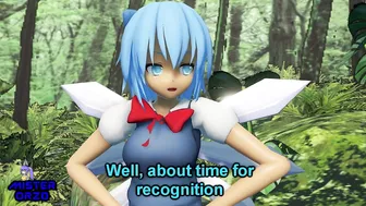 MMD Touhou - Cirno Sex in the forest