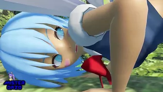 MMD Touhou - Cirno Sex in the forest