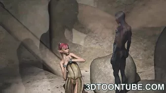 3D Elf Gets Fisted and Fucked