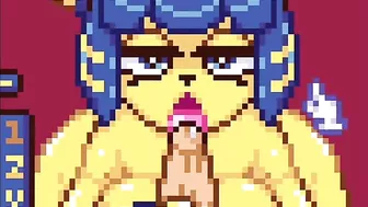 Neko Touch DX pixel art blowjob