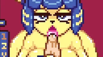 Neko Touch DX pixel art blowjob