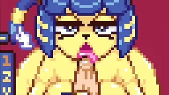 Neko Touch DX pixel art blowjob