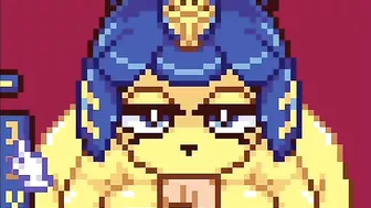 Neko Touch DX pixel art blowjob