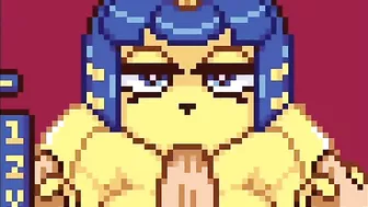 Neko Touch DX pixel art blowjob