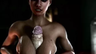 Jill Valentine Insane Massive Tittfuck