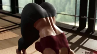 Home Yoga For Jill Valentine