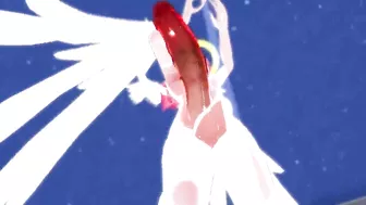 3D MMD Futanari Pole Dance