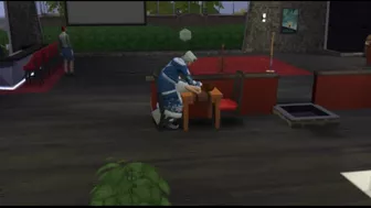 Santa Claus loves to fuck from behind | wicked whims sims