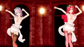 mmd meiling&sakuya