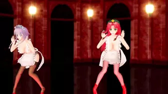 mmd meiling&sakuya