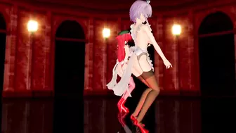 mmd meiling&sakuya