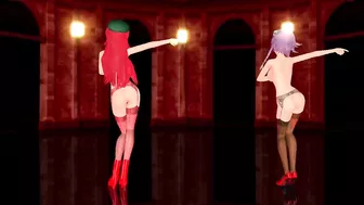 mmd meiling&sakuya