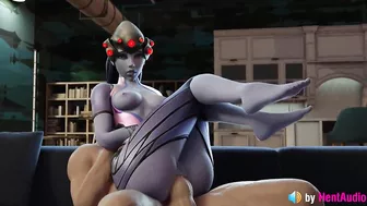 Widowmaker's Anal Session (3d animation with sounds & voice)