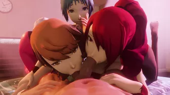 Persona 3 FFFM Foursome (Animation With Sound)