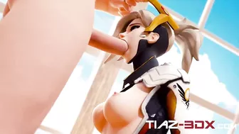 Overwatch Mercy Blowjob