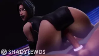 Raven Riding Dick