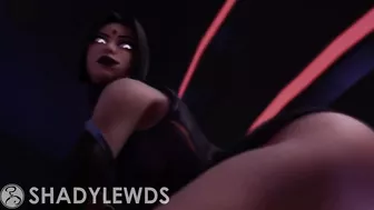 Raven Riding Dick