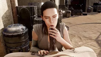 Rey Works For Her Daily Ration