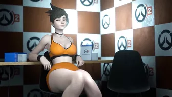 Tracer Selling Overwatch 2 (Animation With Sound)