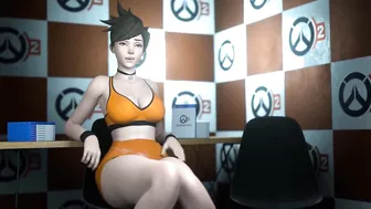 Tracer Selling Overwatch 2 (Animation With Sound)