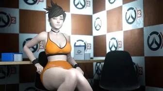 Tracer Selling Overwatch 2 (Animation With Sound)