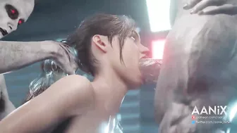 Claire Redfield Gangbanged