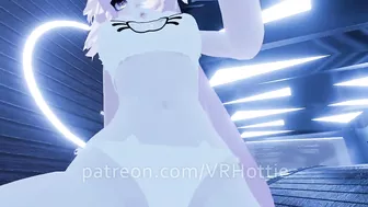 Slut Grinding With Lovense Has Shaking Orgasm Teasing Face Riding Dildo Ride VRChat POV Lap Dance