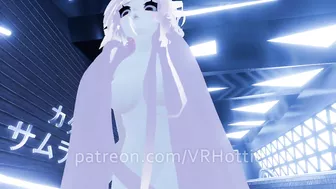 Slut Grinding With Lovense Has Shaking Orgasm Teasing Face Riding Dildo Ride VRChat POV Lap Dance