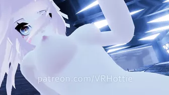 Slut Grinding With Lovense Has Shaking Orgasm Teasing Face Riding Dildo Ride VRChat POV Lap Dance