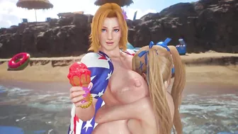 Marie Rose And Tina Armstrong Love Ice Cream naked