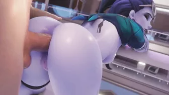 Widowmaker Anal Doggystyle (Animation With Sound)