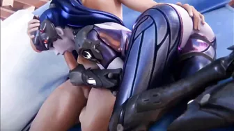 Owerwatch Widowmaker 3D Cartoon Porn Game