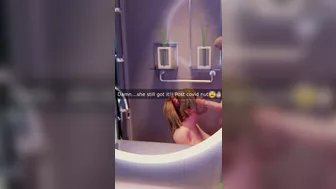 Bathroom Blowjob Snap