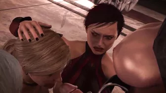 Cassie Sucks Off Sindel With A Little Help