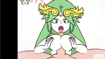 Super Smash Girls Titfuck! Palutena