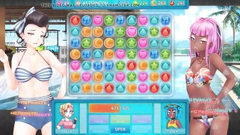 Huniepop 2 Sex with Polly And Zoey...