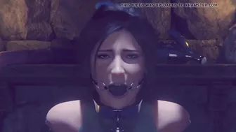 Lara Croft Anal Dungeon Slave