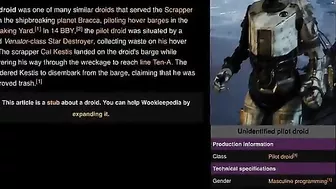 Cal Kestis fucking pilot droid (Star Wars Fallen Order)