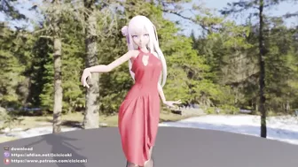 EMT anime 3D dance